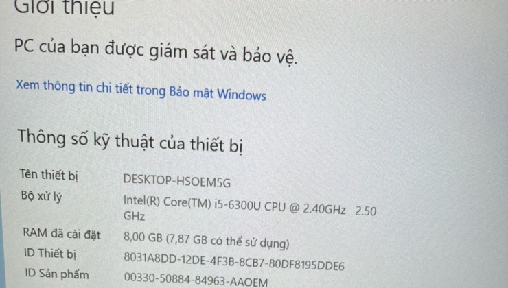 Dell Latitude 5480 i5 6300u - Máy Tính Xách Tay Giá Rẻ Tại Lê Nguyễn Telecom