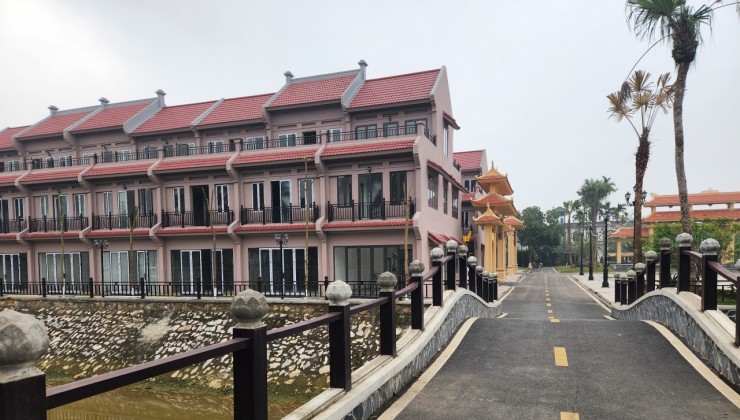 + CHÍNH CHỦ BÁN SHOPHOUSE CĂN GÓC 3 MẶT TIỀN VƯỜN VUA RESORT & VILLAS - PHÚ THỌ