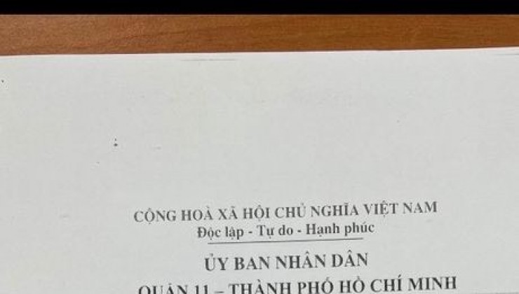 !! CHÍNH CHỦ ĐỊNH CƯ NƯỚC NGOÀI CẦN BÁN KHÁCH SẠN QUẬN 11 - HỒ CHÍ MINH