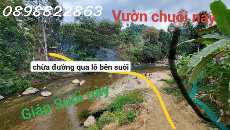 -1250m2 View Giáp Suối Cực Đẹp. Khánh Hòa