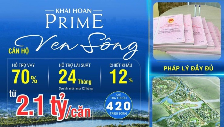 Bán căn Hộ Khải Hoàn Prime liền kề khu đô thị Phú Mỹ Hưng Quận 7 giá 2.1 tỷ