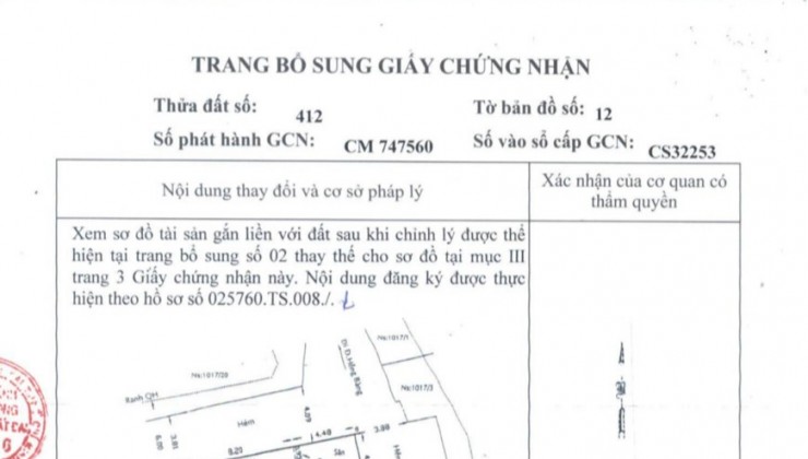 Nhà bán 3 lầu góc 2mt 1027/26 Hồng Bàng, Quận 6 giá 6 tỷ