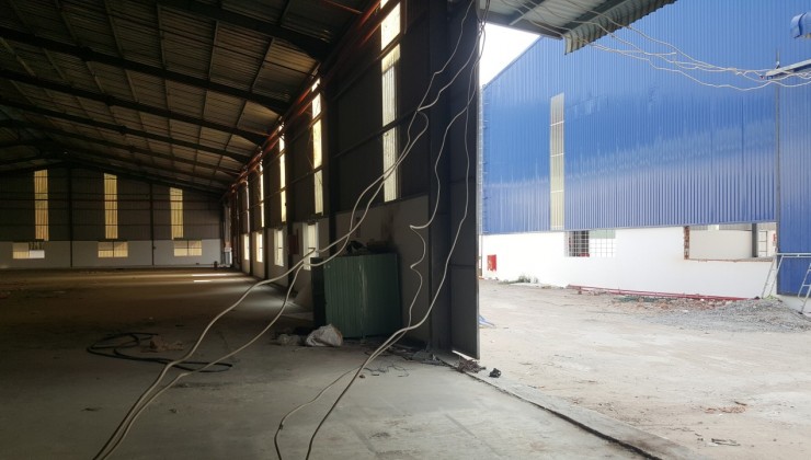 Xưởng cho thuê An Điền Bến Cát.Diện tích đất rộng lớn: 11,500m².Diện tích xưởng rộng rãi: 5,500m².Trạm điện công suất lớn: 320kVA.Hệ thống PCCC tự