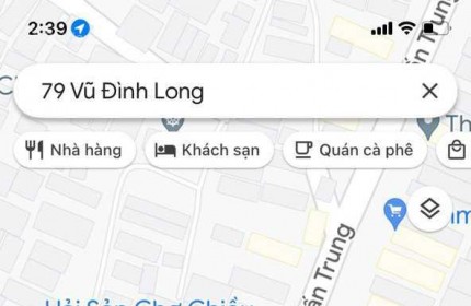 Chính chủ bán lô đất biển, khu dân cư dân trí, đất lên nhà số vip, 79 Vũ Đình Long, Thọ Quang, Sơn Trà, ĐN.