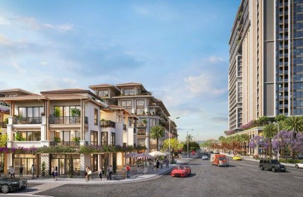 SUN GROUP ra mắt giỏ hàng Shophouse khối đế với chiều cao shop 7m