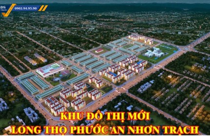 Bán nền đất Nhà Phố  mặt tiền đường Lê Hồng Phong LG53m thuộc dự án Hud Nhơn Trạch - DT 90m2 Full thổ cư.