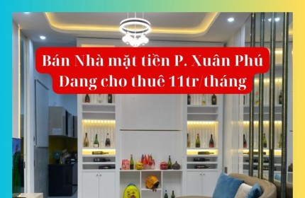 BÁN NHÀ MẶT TIỀN NGUYỄN ĐỖ CUNG, XUÂN PHÚ - ĐANG CHO THUÊ 11 Tr/Tháng - GIÁ CHỈ 3.8X TỶ!