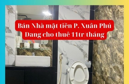 BÁN NHÀ MẶT TIỀN NGUYỄN ĐỖ CUNG, XUÂN PHÚ - ĐANG CHO THUÊ 11 Tr/Tháng - GIÁ CHỈ 3.8X TỶ!