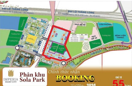 DỰ ÁN THE SOLA PARK,CHIẾT KHẤU 3% CHO 500 SUẤT BOOKING ĐẦU TIÊN-0846859786