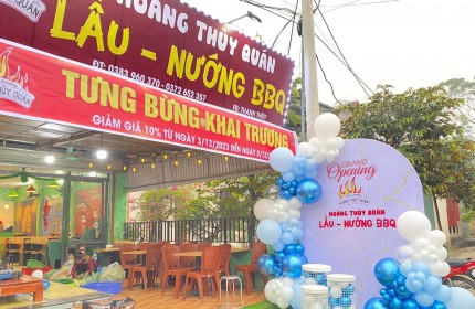 CẦN SANG NHƯỢNG QUÁN LẨU NƯỚNG - BIA HƠI TẠI VĨNH PHÚC