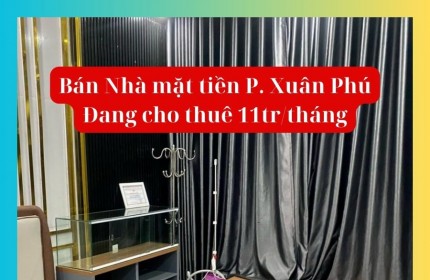 BÁN NHÀ MẶT TIỀN NGUYỄN ĐỖ CUNG, XUÂN PHÚ - ĐANG CHO THUÊ 11 Tr/Tháng - GIÁ CHỈ 3.8X TỶ!