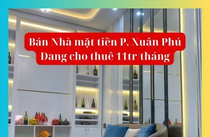 BÁN NHÀ MẶT TIỀN NGUYỄN ĐỖ CUNG, XUÂN PHÚ - ĐANG CHO THUÊ 11 Tr/Tháng - GIÁ CHỈ 3.8X TỶ!