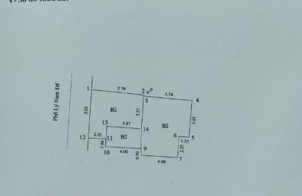 Mặt Phố Lý Nam Đế 60M2 Mặt Tiền 5M 38 Tỷ - 1 Sổ 1 Chủ Vỉa Hè Rộng