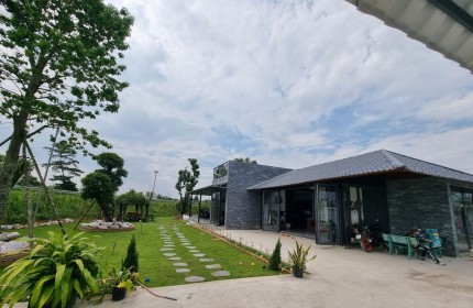 VILLA SÂN VƯỜN VIEW SIÊU ĐẸP CỦ CHI - 1172M2 - NỘI THẤT CAO CẤP - NGHỈ DƯỠNG TUYỆT VỜI - CHỈ 8 TỶ