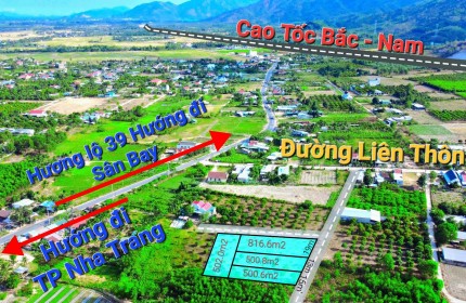 Lô đất QH full thổ cư 500m2 tại Suối Tiên - Diên Khánh, giảm giá hấp dẫn!