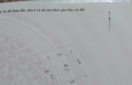 Chính chủ cần bán mảnh đất phân lô tại thôn Quất Động, xã Quất Động , Thường Tín