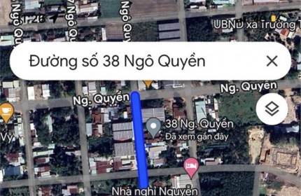 Sở Hữu Ngay Lô Đất Mặt Tiền Đường 38 Ngô Quyền, Trường Tây - Hòa Thành, Tây Ninh