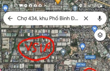 HOT  !!! NHÀ Chính Chủ - Giá Tốt - Bán Nhà  tại 434 Bình Hòa, Thuận An, Bình Dương.