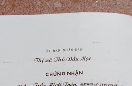 + CHÍNH CHỦ BÁN NHÀ MẶT TIỀN ĐƯỜNG ĐẠI LỘ BÌNH DƯƠNG (QUỐC LỘ 13)