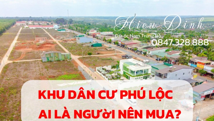 Bán lô đất 132m2 full thổ khu dân cư Phú Lộc, giá thương lượng.