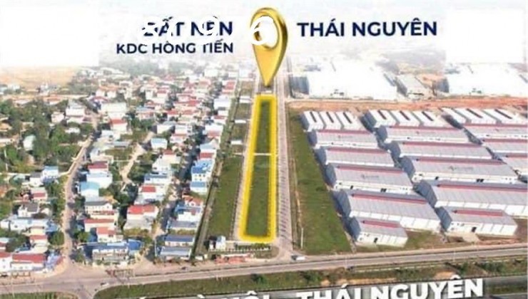 Bán nhiều lô đất nền mặt đường KCN Samsung Thái Nguyên - Đầu tư sinh lời chỉ từ 30tr/m2