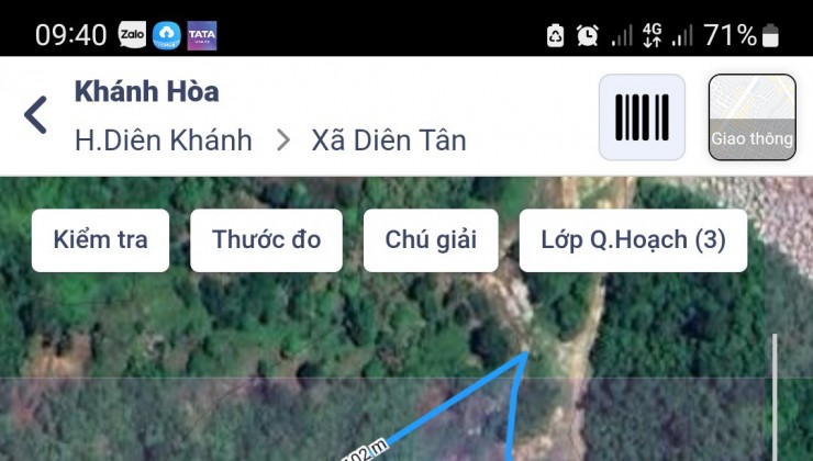 1.5hecta Diên Tân Diên Khánh giá 790 triệu O79-53.53.53O