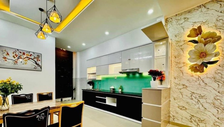 BÁN NHÀ HXH PHƯỜNG 9 GÒ VẤP  - NHÀ MỚI XÂY FULL NỘI THẤT - 54m. Ngang 3.6m X 14 dài. 5.85 tỷ.