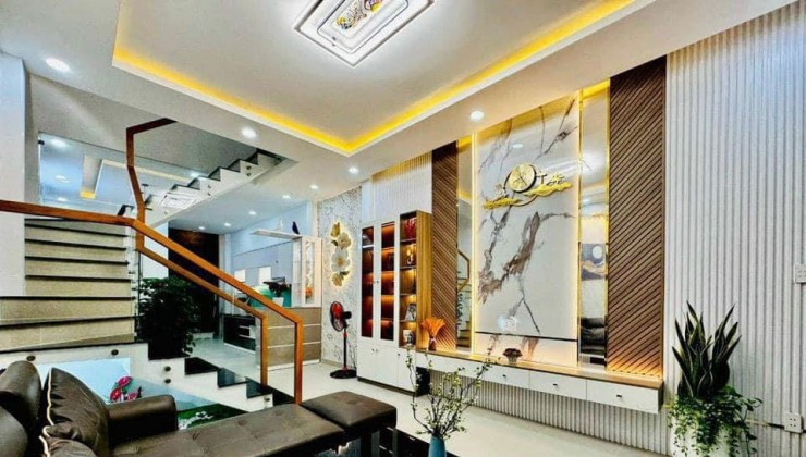 BÁN NHÀ HXH PHƯỜNG 9 GÒ VẤP  - NHÀ MỚI XÂY FULL NỘI THẤT - 54m. Ngang 3.6m X 14 dài. 5.85 tỷ.