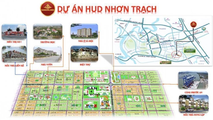 Saigonland Cập nhật sản phẩm tháng 05/2024 tại HUD - XDHN - Ecosun Nhơn Trạch, giá tốt cho nhà đầu tư