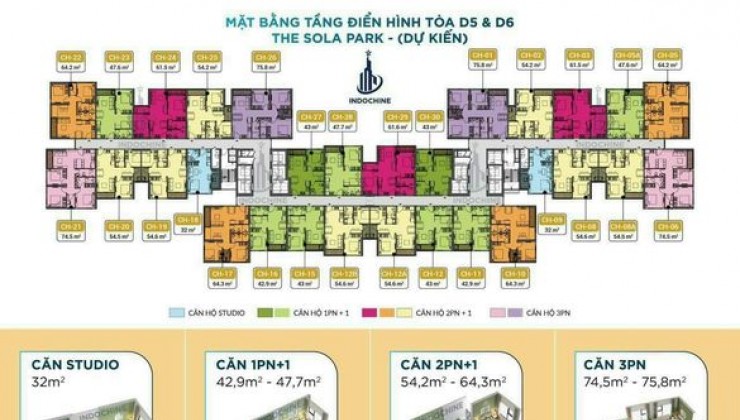 Bán 10 suất ngoại giao căn góc 2PN 2VS - 61 m2, Đông Nam, siêu đẹp dự án Trust City văn Giang