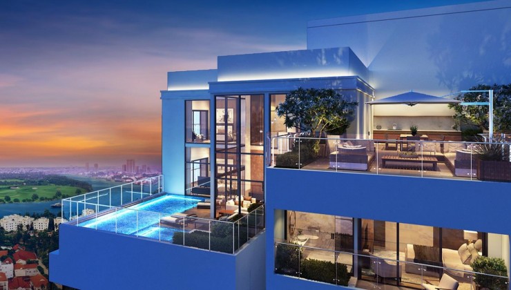 Cần bán Penthouse ngay Chánh Hưng - Giai Việt tòa Samland, nhà mới 100%