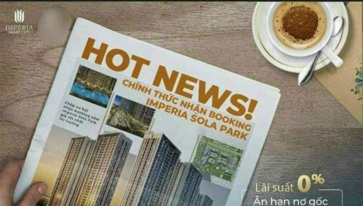 BÁN NHÀ TỪ MÓNG  -  Căn Hộ Imperia2 -  2PN - chỉ từ 2,9x tỷ. HTLS 24 tháng - hưởng trọn tiện ích Vinhomes Smart City
