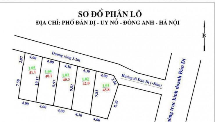 Hàng F0 ĐẢN DỊ - UY NỖ - ĐÔNG ANH