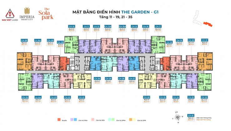 DỰ ÁN THE SOLA PARK,CHIẾT KHẤU 3% CHO 500 KH ĐẦU TIÊN ,HTLS 80%- 0846859786