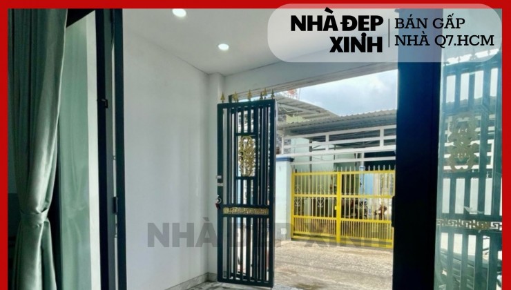 Bán Nhà Quận 7, Huỳnh Tấn Phát, 4 Phòng Ngủ, 50m2 ,Nhỉnh 2 Tỷ