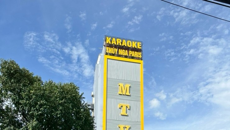 Bán KARAOKE 10 tầng mới mặt tiền Quang Trung 160m2 ngang gần 7m TN 200tr chỉ 30 tỷ.