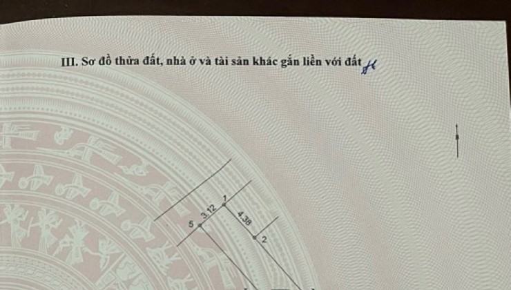 Phân lô, Ô tô đỗ, Học viện An Ninh, ̉DT61/63m2, 4 tầng, Giá nhỉnh 7.2 tỷ.