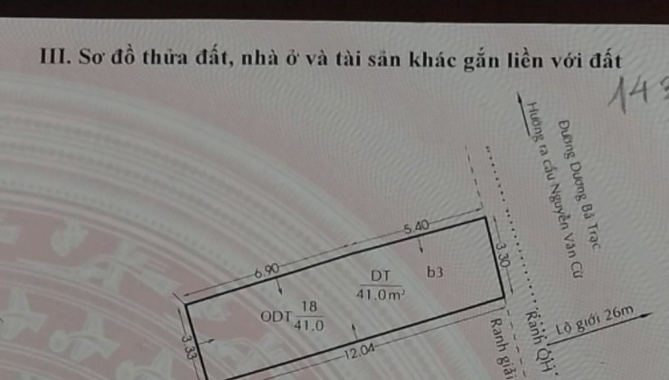 Bán Nhà Mặt Tiền Gần Cầu Nguyễn Văn Cừ – Giá Giảm Chỉ Còn 12 Tỷ