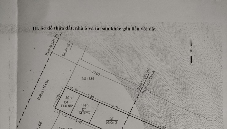 Chính chủ cần bán nhà Địa chỉ: Đường Bến Mễ Cốc, Phường 15, Quận 8, Tp Hồ Chí Minh