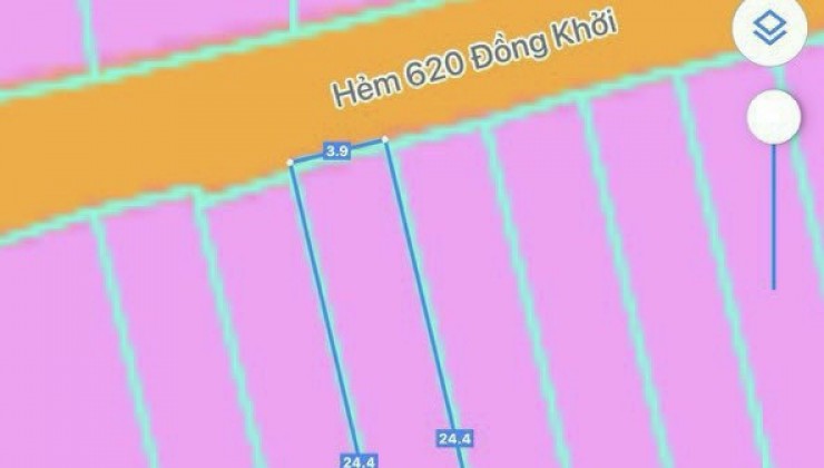 Bán đất gần Big C sau PCCC, cách Nguyễn Ái Quốc 200m chỉ 2ty9