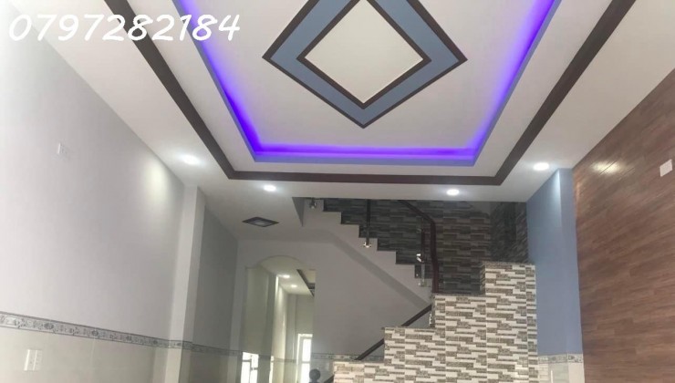 BÁN NHÀ, HXH,3 TẦNG BTCT,4PN dt 60m,TÂN PHÚ,Q 9 GIÁ NHỈNH 4 TỶ