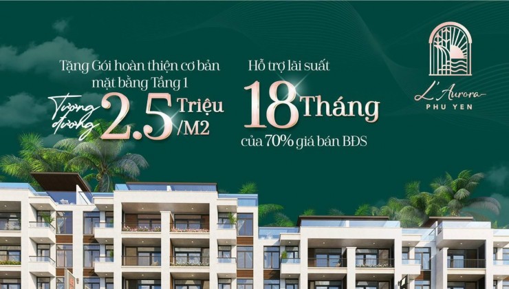 Shophouse ven biển mặt phố đi bộ 24/7, chỉ từ 2,6 tỷ/NHHT 70%,lãi 0%,chiết khấu đến 2 tỷ