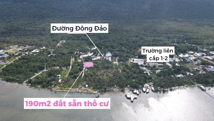 Bán 120m đất thổ cư View biển Phú Quốc