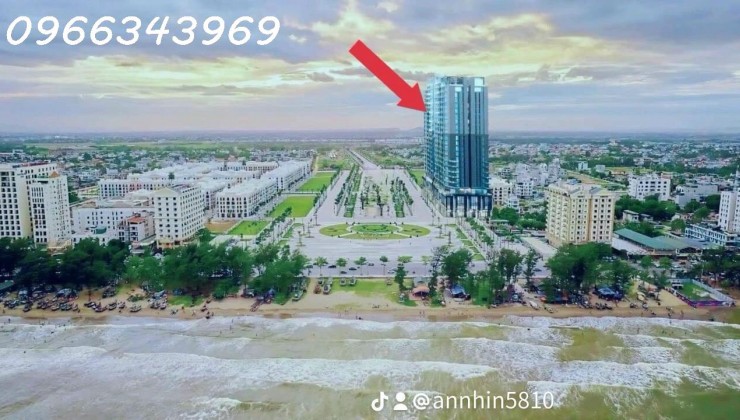 CHIẾT KHẤU THÊM 1%. CĂN HỘ CAO CẤP MẶT BIỂN SẦM SƠN. LH: 0966343969