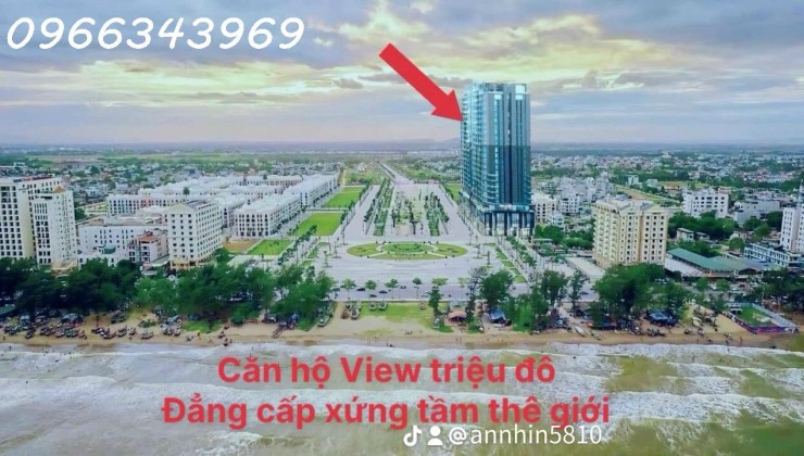 NHẬN THÊM THÊM 1%. CĂN HỘ CAO CẤP MẶT BIỂN SUN SẦM SƠN. LH: 0966343969