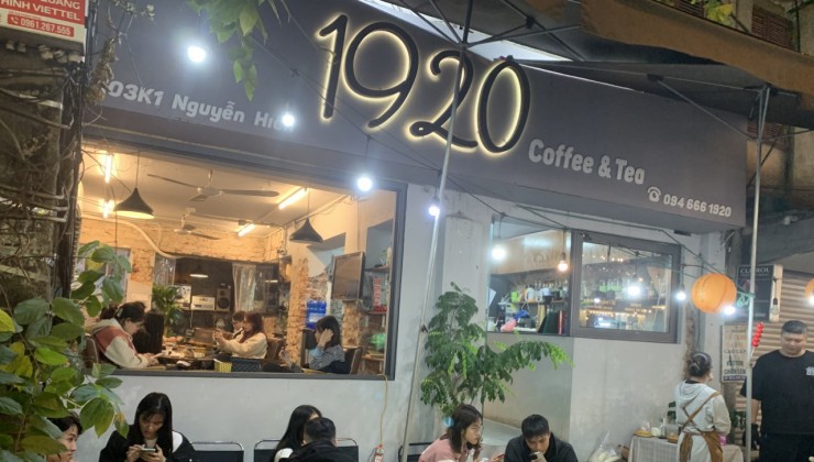 CHÍNH CHỦ SANG NHƯỢNG QUÁN CAFE Địa chỉ: 103k1 Nguyễn Hiền, p. Bách Khoa, Hai Bà Trưng, Hà Nội