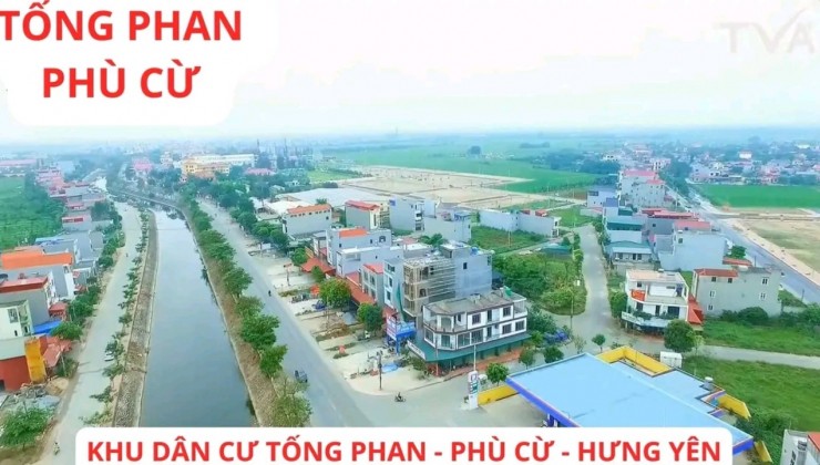 CHÍNH CHỦ BÁN NHANH 2 Lô Đất Mặt Đường Tại khu Dân Cư Mới Tống Phan.