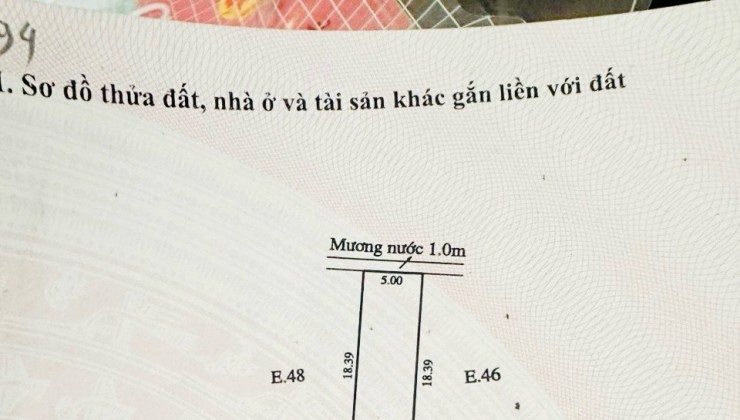 Bán đất KQH Hương Long - SƯ VẠN HẠNH  TP Huế giá siêu tốt chỉ 1,7x Tỷ thương lượng