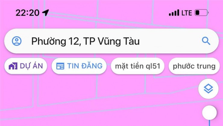 Chính Chủ Cần Bán Gấp Lô Đất Mặt Tiền Phường 12, TP Vũng Tàu - Bà Rịa Vũng Tàu