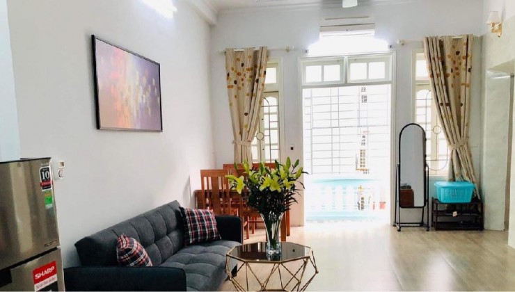 NHÀ ĐỘI CẤN -  KINH DOANH HOMESTAY HOẶC AIRBNB - 4 PHÒNG NGỦ, NỘI THẤT CAO CẤP, CÓ THANG MÁY